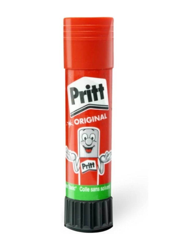 بريت صمغ بريت الأصلي (Pritt) - 22 جرام | آمن، غير سام وقابل للغسل - Image 2